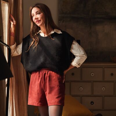 Patron Singapour pantalon ou short femme du 32 au 52 - IKATEE - IKATEE - Mondial Tissus - Publicité Patron Singapour pantalon ou short femme du 32 au 52 - IKATEE - IKATEE - Mondial Tissus - Publicité