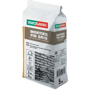 SIKA FRANCE SAS - PAREXLANKO Mortier fin gris 1 sac(s) de 5 kilogramme(s) mortier fin gris pour usage extérieur extérieur 5 kg finition multiples brique, ciment, pierre - sika fra - Publicité SIKA FRANCE SAS - PAREXLANKO Mortier fin gris 1 sac(s) de 5 kilogramme(s) mortier fin gris pour usage extérieur extérieur 5 kg finition multiples brique, ciment, pierre - sika fra - Publicité