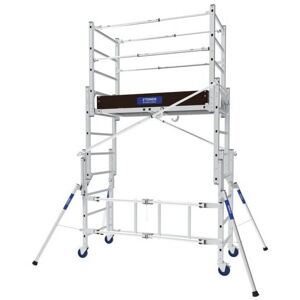 TUBESCA-COMABI Echafaudage z-tower roulant télescopique 1.8m roulant 1 1 pièce(s) echafaudage z-tower roulant télescopique 1.8m 3.8 m 1.8 m 200 kg/m² 57 kg - tubesca - Publicité TUBESCA-COMABI Echafaudage z-tower roulant télescopique 1.8m roulant 1 1 pièce(s) echafaudage z-tower roulant télescopique 1.8m 3.8 m 1.8 m 200 kg/m² 57 kg - tubesca - Publicité