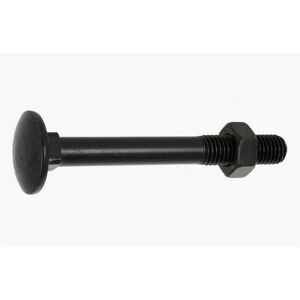 VISWOOD Boulon tête ronde collet carré - acier zingué noir boulon tête ronde collet carré m6 x 35 mm - noir boulon tête ronde collet carré (japy) 35 mm bois d - Publicité VISWOOD Boulon tête ronde collet carré - acier zingué noir boulon tête ronde collet carré m6 x 35 mm - noir boulon tête ronde collet carré (japy) 35 mm bois d - Publicité
