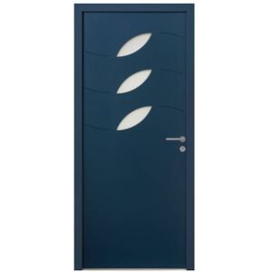 Le Roi de la Fenêtre Porte d'entrée ALU modèle MAEVA avec pose - Publicité Le Roi de la Fenêtre Porte d'entrée ALU modèle MAEVA avec pose - Publicité