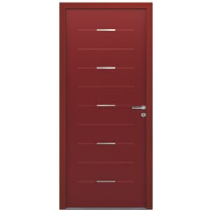 Le Roi de la Fenêtre Porte d'entrée ALU modèle XENA - Publicité Le Roi de la Fenêtre Porte d'entrée ALU modèle XENA - Publicité