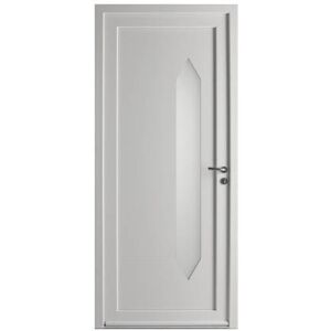 Le Roi de la Fenêtre Porte d'entrée PVC modèle LUCY - Publicité Le Roi de la Fenêtre Porte d'entrée PVC modèle LUCY - Publicité