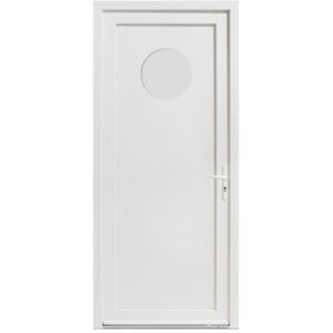 Le Roi de la Fenêtre Porte d'entrée tiercée PVC modèle TOBY avec semi fixe avec pose - Publicité Le Roi de la Fenêtre Porte d'entrée tiercée PVC modèle TOBY avec semi fixe avec pose - Publicité