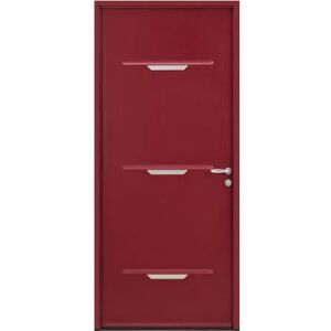 Le Roi de la Fenêtre Porte d'entrée ACIER modèle SIRIUS dimensions standard L 90 cm x H 215 cm - Publicité Le Roi de la Fenêtre Porte d'entrée ACIER modèle SIRIUS dimensions standard L 90 cm x H 215 cm - Publicité