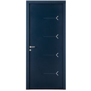 Le Roi de la Fenêtre Porte d'entrée tiercée ACIER modèle STELLIS avec semi fixe de 400 mm - Publicité Le Roi de la Fenêtre Porte d'entrée tiercée ACIER modèle STELLIS avec semi fixe de 400 mm - Publicité