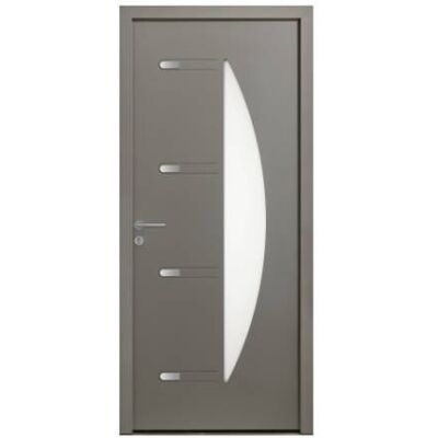 Le Roi de la Fenêtre Porte d'entrée ALU modèle STINA avec pose - Publicité Le Roi de la Fenêtre Porte d'entrée ALU modèle STINA avec pose - Publicité