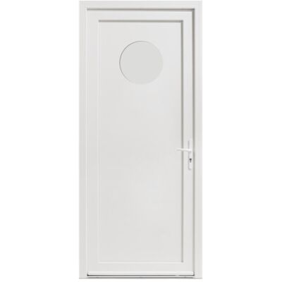 Le Roi de la Fenêtre Porte d'entrée PVC modèle TOBY avec pose - Publicité Le Roi de la Fenêtre Porte d'entrée PVC modèle TOBY avec pose - Publicité