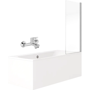 Baignoire Jacob Delafon Elise 170x75 - Double dossier, Design moderne, Acrylique renforcé - Publicité Baignoire Jacob Delafon Elise 170x75 - Double dossier, Design moderne, Acrylique renforcé - Publicité