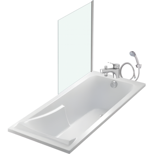 Ensemble baignoire Jacob Delafon Corvette 170x75 - Publicité Ensemble baignoire Jacob Delafon Corvette 170x75 - Publicité