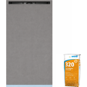 Plate de douche Wedi Fundo Riolito Neo Gris Drainage Linéaire - Douche - Publicité Plate de douche Wedi Fundo Riolito Neo Gris Drainage Linéaire - Douche - Publicité