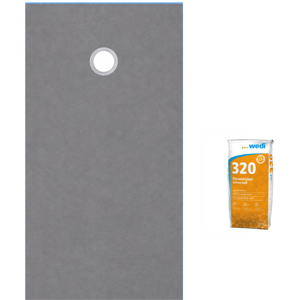 WEDI Fundo Primo Récepteur Rectangulaire - Type de Douche - Publicité WEDI Fundo Primo Récepteur Rectangulaire - Type de Douche - Publicité