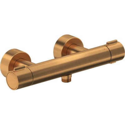 Mitigeur thermostatique de douche Duravit - Bronze brossé - Type de douche - Publicité Mitigeur thermostatique de douche Duravit - Bronze brossé - Type de douche - Publicité