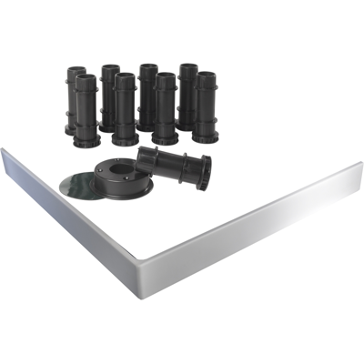 Faldón blanc de Jacob Delafon pour kit d'extension de receveur Flight - Publicité Faldón blanc de Jacob Delafon pour kit d'extension de receveur Flight - Publicité