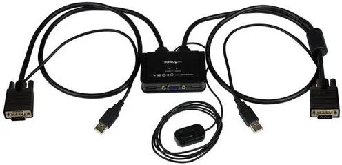 StarTech 2 Port USB VGA Cable KVM Switch