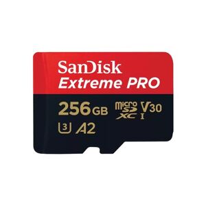 Sandisk EXTREME PRO MICROSDXC 256GB+SD - Publicité