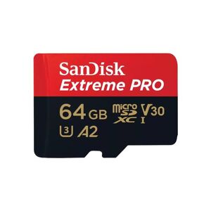 Sandisk EXTREME PRO MICROSDXC 64GB+SD - Publicité