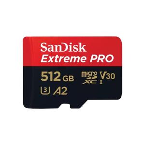Sandisk EXTREME PRO MICROSDXC 512GB+SD - Publicité