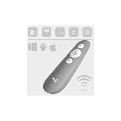 Logitech R500 Laser Presentation Remote Grey - Publicité Logitech R500 Laser Presentation Remote Grey - Publicité