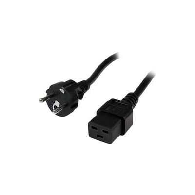 StarTech 2m Computer Power Cord - Schuko to C19 - Publicité StarTech 2m Computer Power Cord - Schuko to C19 - Publicité
