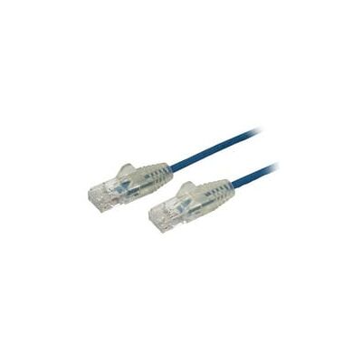 StarTech Cable - Blue Slim CAT6 Patch Cord 1.5m - Publicité StarTech Cable - Blue Slim CAT6 Patch Cord 1.5m - Publicité