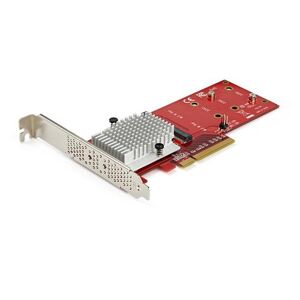 StarTech Dual M.2 PCIe SSD Adapter - x8 PCIe 3.0 - Publicité