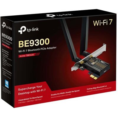 TP-Link TBE552E - Wifi 7 BE9300 / Bluetooth 5.4 - Publicité TP-Link TBE552E - Wifi 7 BE9300 / Bluetooth 5.4 - Publicité
