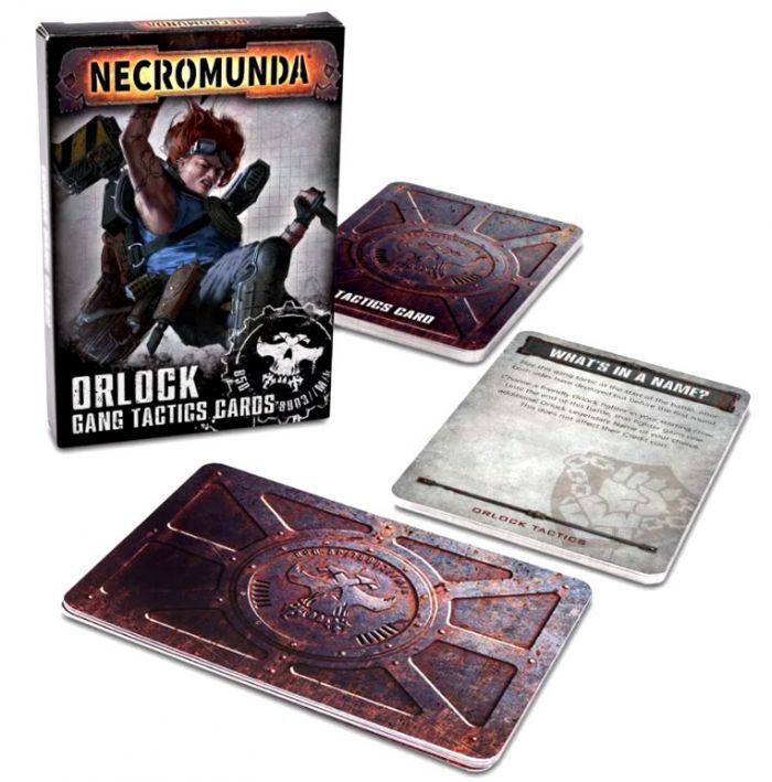 Games Work Shop Necromunda: Orlock Gang Tactics Cards (vo)