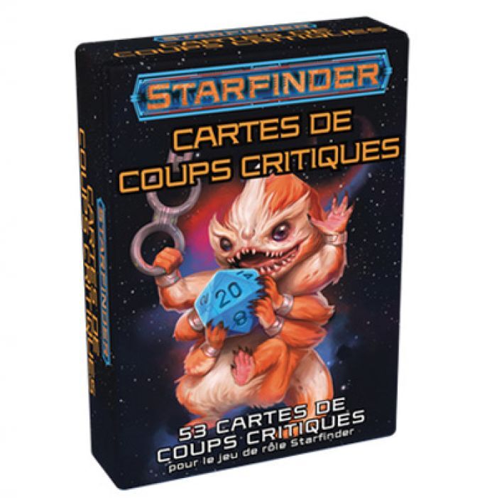 Novalis Starfinder : Cartes De Coups Critiques