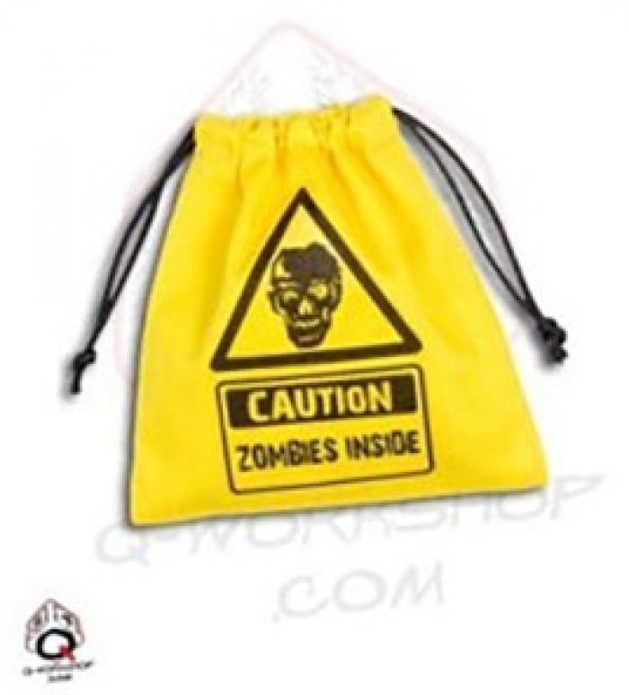 Intrafin Zombie Yellow Dice Bag - Bourse A  Da©s Ou Jetons