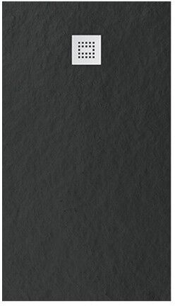 Lombardi Receveur en solid surface - ép. 2,8 cm - 140 x 90 cm - anthracite - Stone - LOMBARDI Lombardi Receveur en solid surface - ép. 2,8 cm - 140 x 90 cm - anthracite - Stone - LOMBARDI