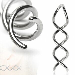 Piercing Street Piercing ecarteur Spirale Tourbillon - Argente