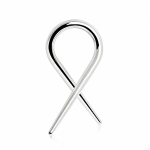 Piercing Street Piercing ecarteur oreille spirale acier - Argente