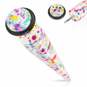 Piercing Street Faux Piercing ecarteur acrylique taches -