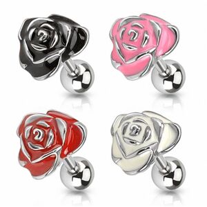 Piercing Street Piercing oreille helix tragus rose -