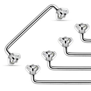 Piercing Street Piercing agrafe pierre zirconium - Argente