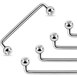 Piercing Street Piercing agrafe strass - Argente