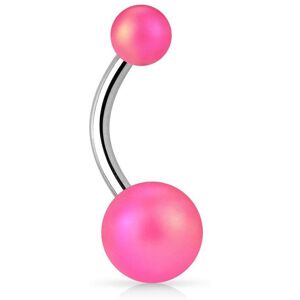 Piercing Street Piercing nombril finition perlee rose - Rose