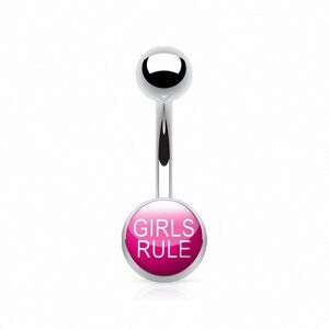 Piercing Street Piercing nombril girls rule - Argente