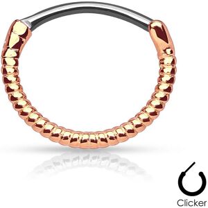 Piercing Street Piercing septum corde or rose - Or Rose