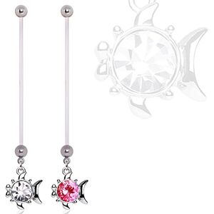 Piercing Street Piercing nombril de grossesse poisson -