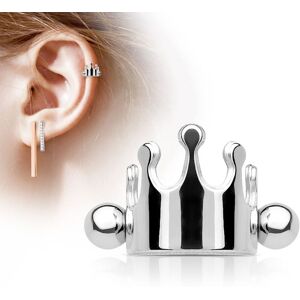 Piercing Street Piercing Oreille Helix Cartilage Manchette Couronne Argentee - Argente