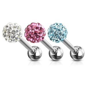 Piercing Street Lot de 3 Piercing langue Crystal Ferido - Argente