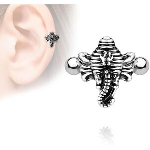 Piercing Street Piercing oreille helix manchette elephant - Argente