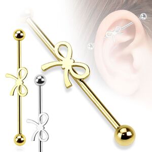 Piercing Street Piercing industriel oreille noeud -