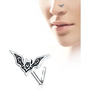 Piercing Street Piercing nez tige en L chauve souris - Argente