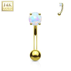 Piercing Street Piercing arcade opale Or jaune 14 Carats - Dore