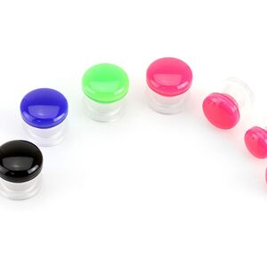 Piercing Street Piercing tunnel acrylique dôme couleur -