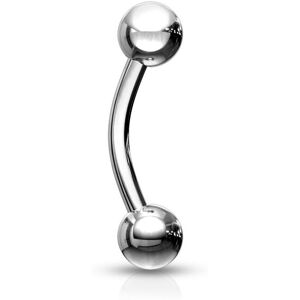 Piercing Street Piercing banane boules - Argente