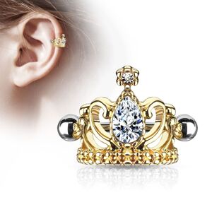 Piercing Street Piercing oreille helix manchette diademe dore - Dore